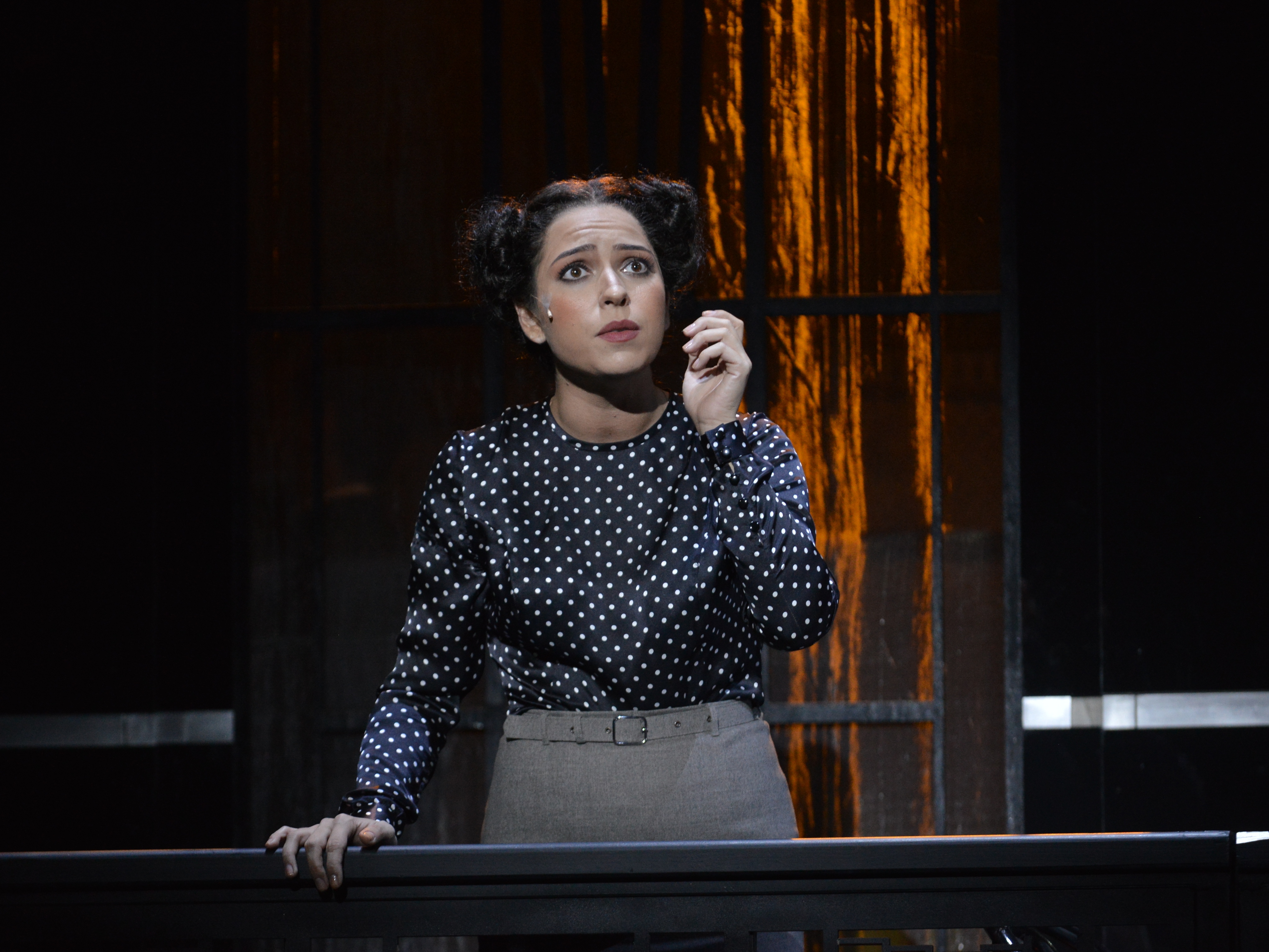 Agata Vavilova in the role of Maid ("Hollywood diva") 